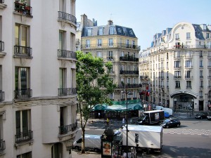 view from paris hotel