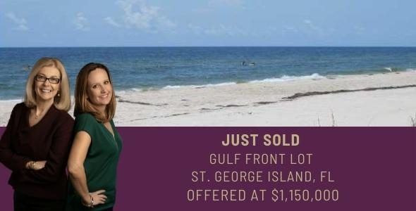 JUSTSOLD – St. George Island Gulf Front Lot